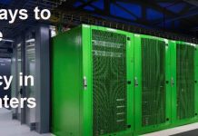 data center Some ways to increase energy efficiency